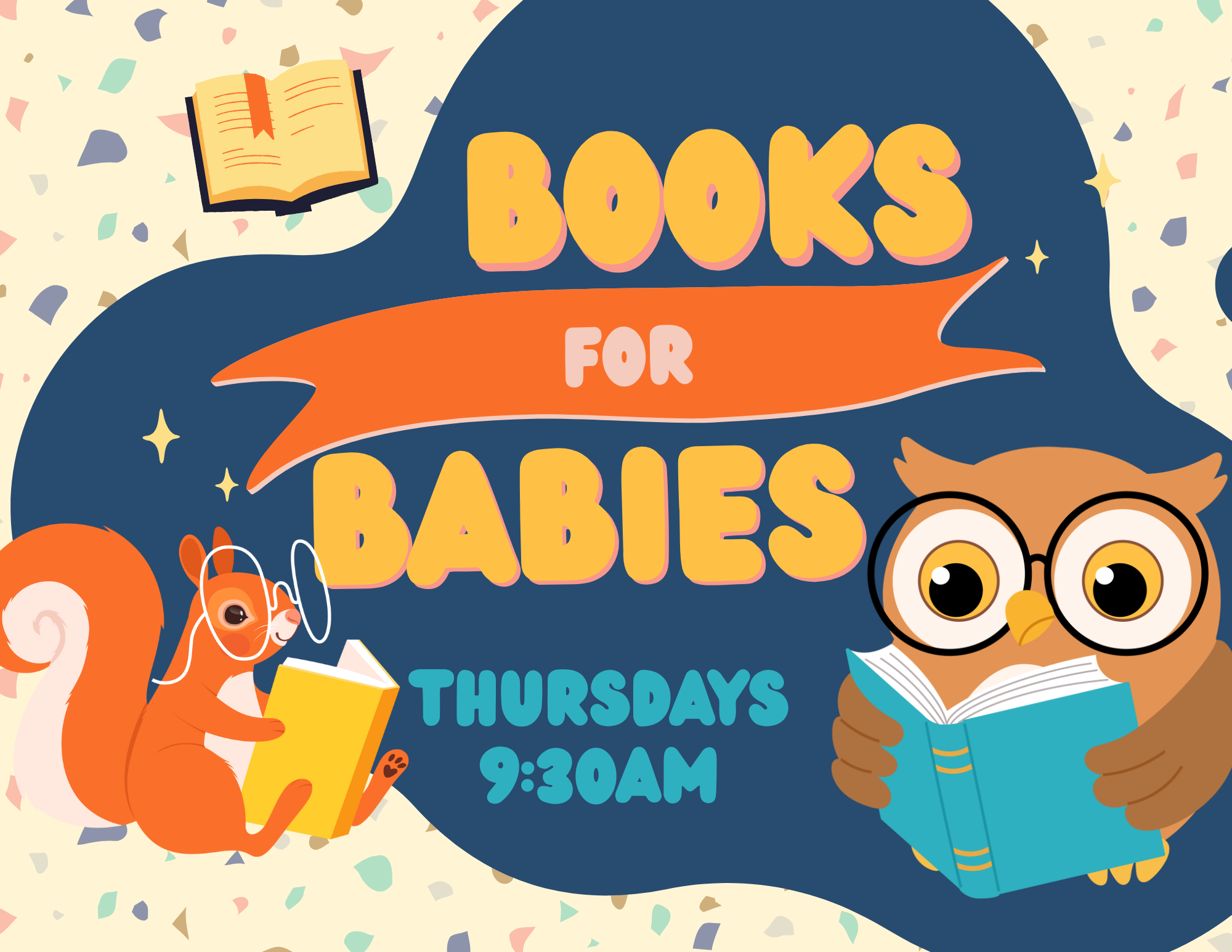 Books for Babies summer 2025 online calendar