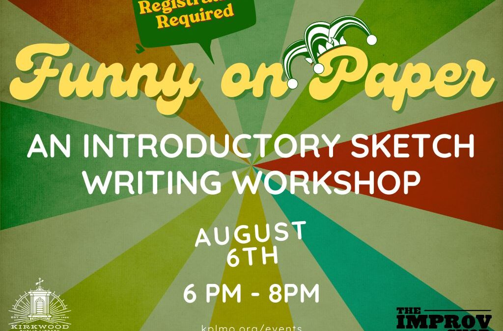 Funny on Paper: An Introductory Sketch Writing Workshop
