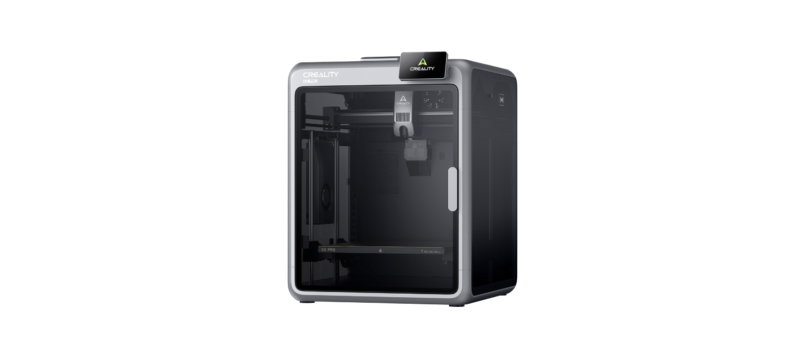 3d-printer-banner 3d printing banner - depicts a creality k2 pro 3d printer