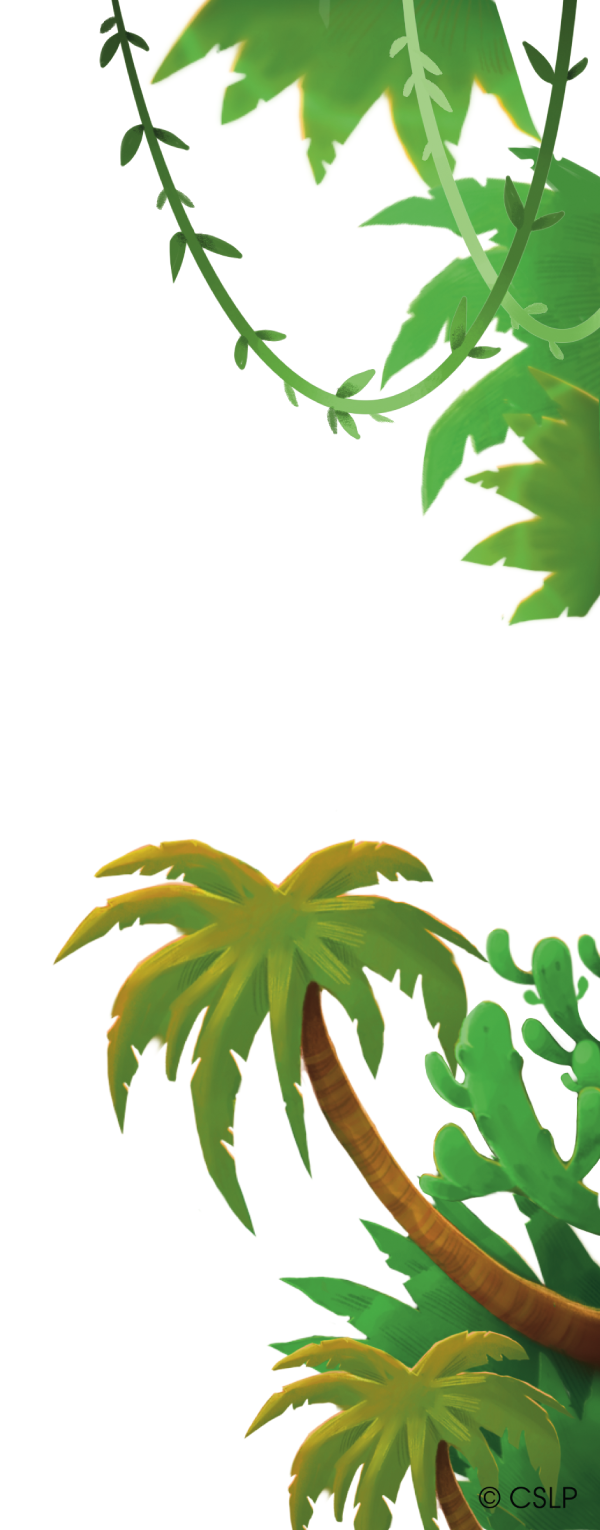 trees-and-vines palm trees, cacti and vines
