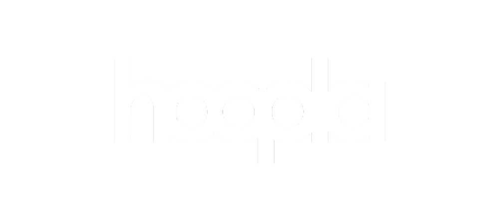 hoopla logo - reads hoopla