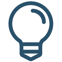 light bulb icon