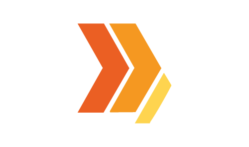 morenet-banner-quarter three chevron shapes pointing to the right color from left to right orange to pale orange