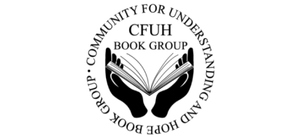 CFUH 1000 books before kindergarten logo - a plush teddy bear reading a book