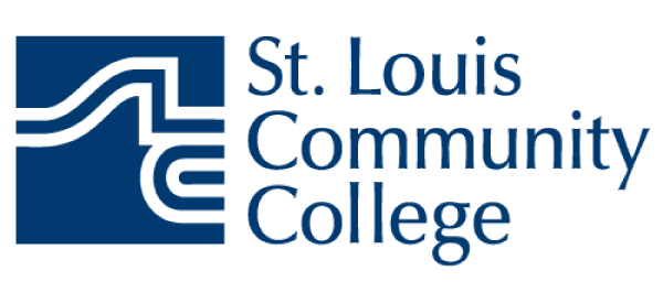 STLCC libby logo - a girl's head looking up from behind a book - text reads Libby the library reading app