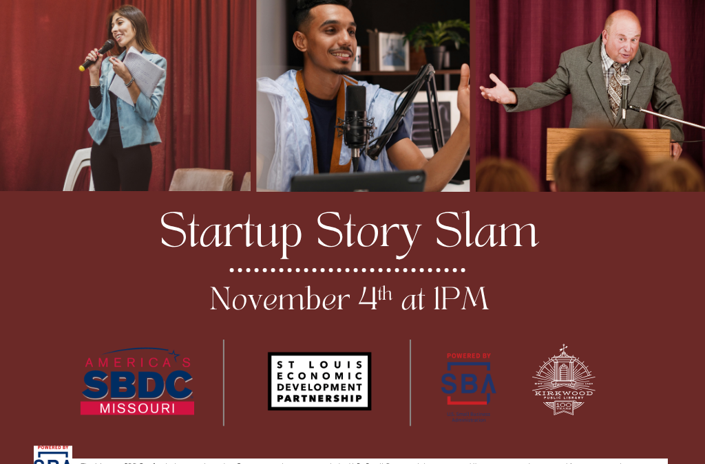 Startup Story Slam presented with the SBDC