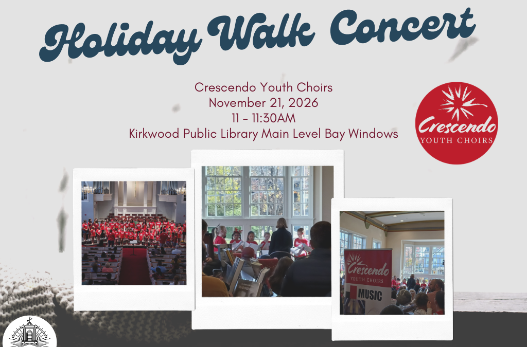 Music in the Library: Crescendo Youth Choirs