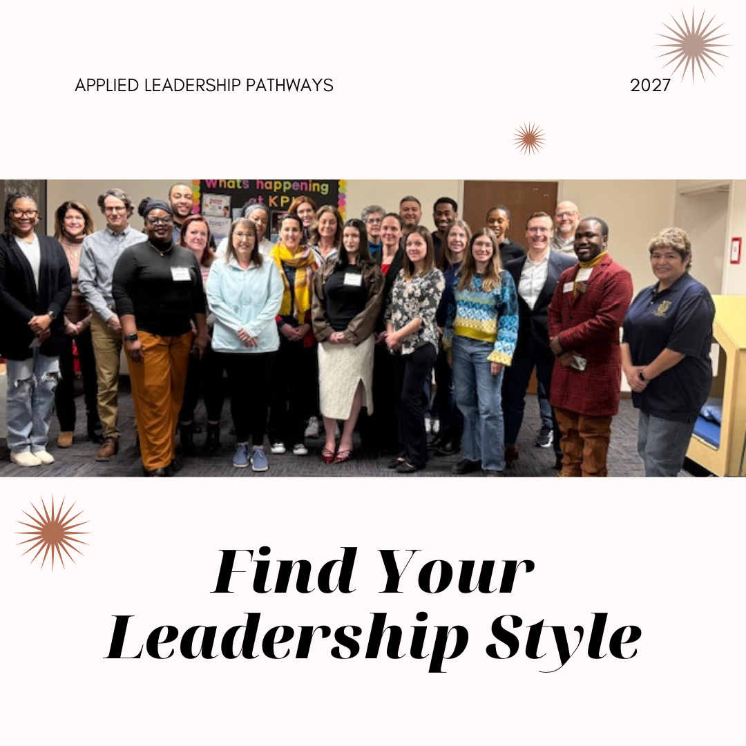 Find Your Leadership Style with an image of the Applied Leadership Pathways group from 2026 smiling.