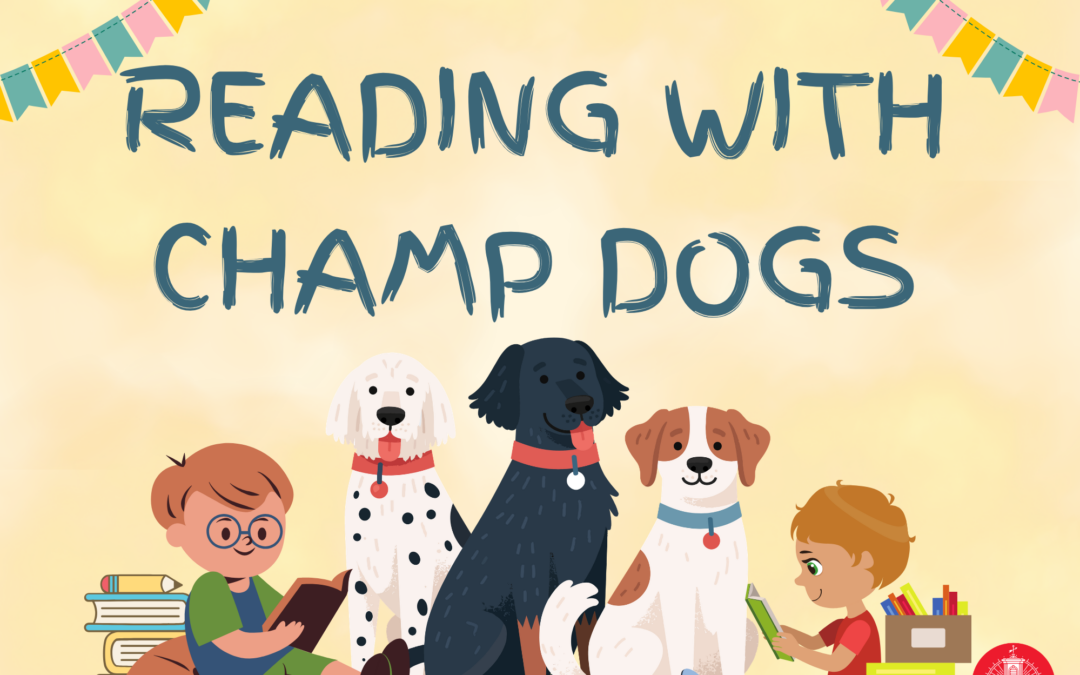 Reading with Champ Dogs