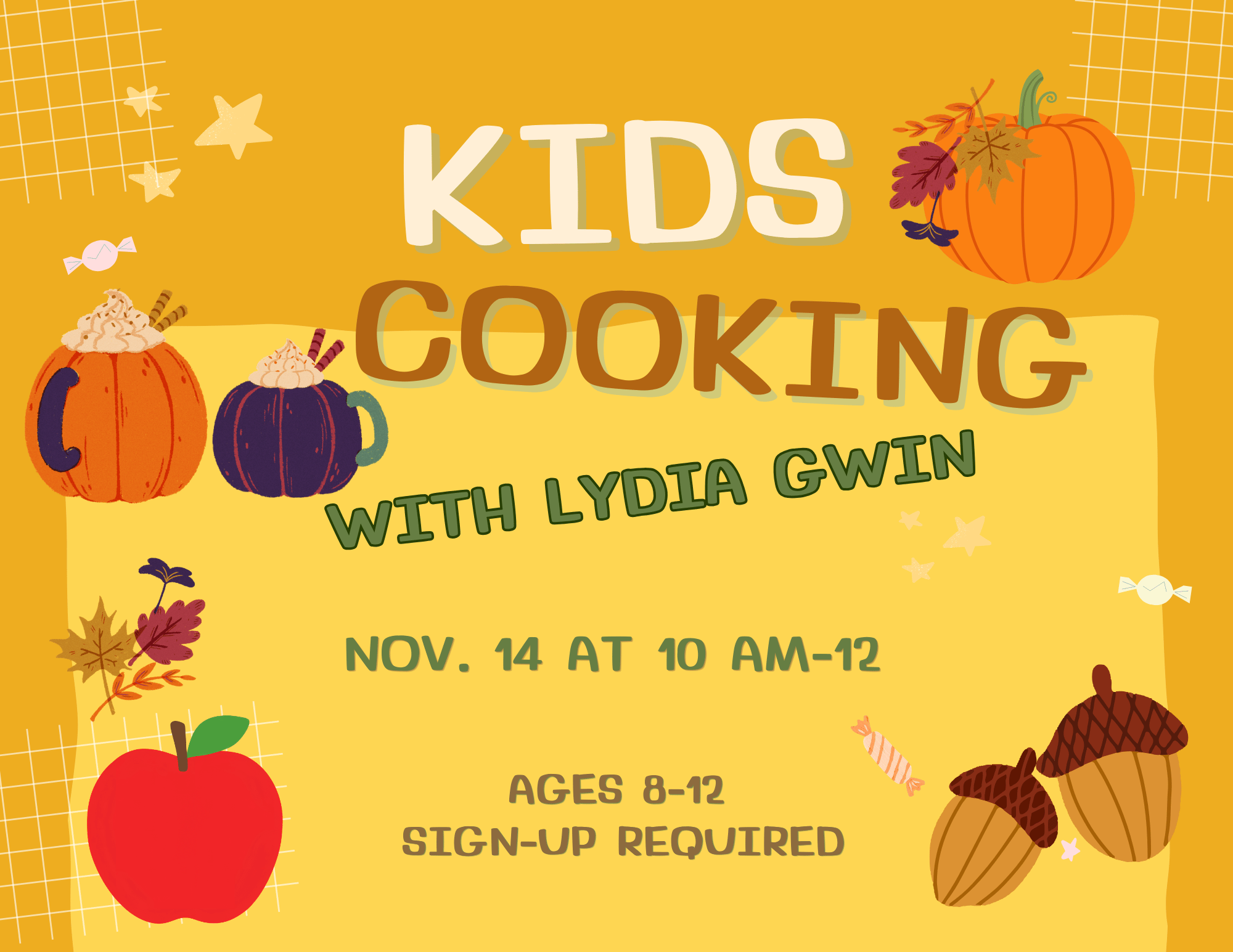 Cooking with Lydia Gwin